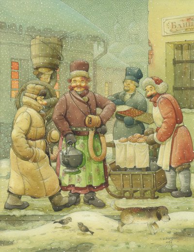 Russisch Tafereel 07 door Kestutis Kasparavicius